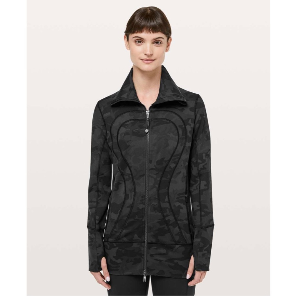 Lululemon - In Stride Jacket in Incognito Camo Multi Grey